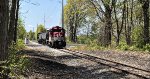 RJCL 4119 crosses the WE/CLW diamond near Pigeon Run Rd.